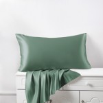 Celadon Green Silk Pillowcases Canada