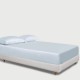 Alice Blue 22 Momme Mulberry Silk Fitted Sheet Canada Alice Blue 22 Momme Mulberry Silk Fitted Sheet Canada