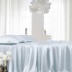 Alice Blue 22 Momme Mulberry Silk Fitted Sheet Canada Alice Blue 22 Momme Mulberry Silk Fitted Sheet Canada