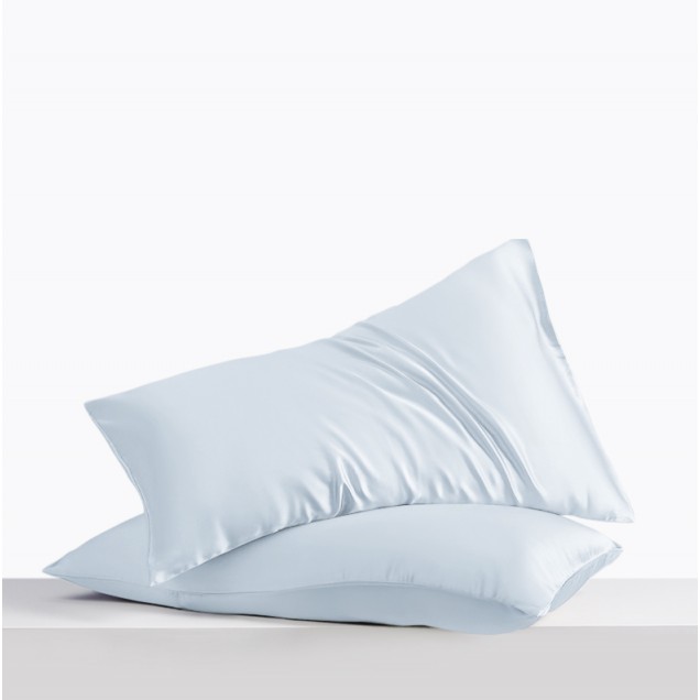 Alice Blue Envelope 22 Momme Mulberry Silk Pillowcase Canada Alice Blue Envelope 22 Momme Mulberry Silk Pillowcase Canada
