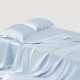 Baby Blue 22 Momme Mulberry Silk Sheet Set Canada Baby Blue 22 Momme Mulberry Silk Sheet Set Canada