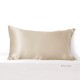 Beige 22 Momme Mulberry Silk Pillowcase with Hidden Zipper Canada Beige 22 Momme Mulberry Silk Pillowcase with Hidden Zipper Canada