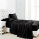 Black 22 Momme Mulberry Silk Sheet Set Canada Black 22 Momme Mulberry Silk Sheet Set Canada