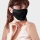 Black Double-Sided 22 Momme Silk Face Mask Canada Black Double-Sided 22 Momme Silk Face Mask Canada