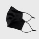 Black Double-Sided 22 Momme Silk Face Mask Canada Black Double-Sided 22 Momme Silk Face Mask Canada