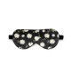 Black Flower Silk Sleep Mask Canada
