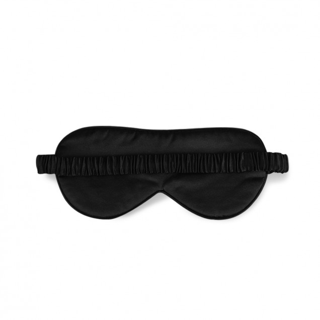 Black & Gold Silk Sleep Mask Canada
