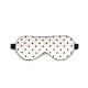 Black & White Heart Silk Sleep Mask Canada Black & White Heart Silk Sleep Mask Canada