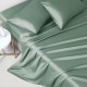 Celadon Green 22 Momme Mulberry Silk Flat Sheet Canada Celadon Green 22 Momme Mulberry Silk Flat Sheet Canada
