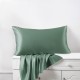 Celadon Green 22 Momme Mulberry Silk Pillowcase with Hidden Zipper Canada Celadon Green 22 Momme Mulberry Silk Pillowcase with Hidden Zipper Canada