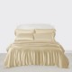 Champagne 3 PCS 22 Momme Mulberry Silk Duvet Cover Set Canada