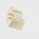 Champagne & White Double-Sided 22 Momme Silk Face Mask Canada