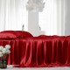 Cherry 22 Momme Mulberry Silk Flat Sheet Canada Cherry 22 Momme Mulberry Silk Flat Sheet Canada