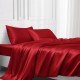 Cherry 22 Momme Mulberry Silk Flat Sheet Canada Cherry 22 Momme Mulberry Silk Flat Sheet Canada