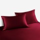 Claret Envelope 22 Momme Mulberry Silk Pillowcase Canada Claret Envelope 22 Momme Mulberry Silk Pillowcase Canada