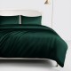 Dark Green 22 Momme Mulberry Silk Duvet Cover Canada Dark Green 22 Momme Mulberry Silk Duvet Cover Canada