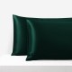 Dark Green Envelope 22 Momme Mulberry Silk Pillowcase Canada Dark Green Envelope 22 Momme Mulberry Silk Pillowcase Canada
