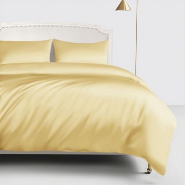 Gold 22 Momme Mulberry Silk Duvet Cover Canada