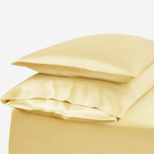 Gold Envelope 22 Momme Mulberry Silk Pillowcase Canada Gold Envelope 22 Momme Mulberry Silk Pillowcase Canada