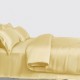 Gold 3 PCS 22 Momme Mulberry Silk Duvet Cover Set Canada Gold 3 PCS 22 Momme Mulberry Silk Duvet Cover Set Canada