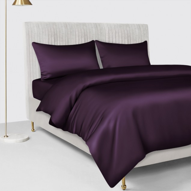 Grape 22 Momme Mulberry Silk Duvet Cover Canada Grape 22 Momme Mulberry Silk Duvet Cover Canada