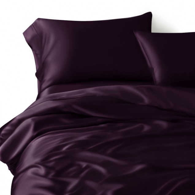 Grape 22 Momme Mulberry Silk Duvet Cover Canada Grape 22 Momme Mulberry Silk Duvet Cover Canada