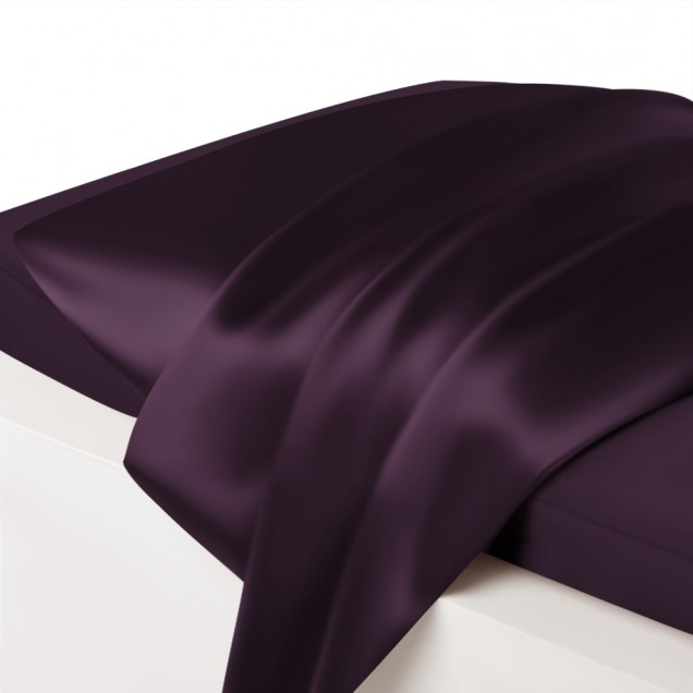 Grape Envelope 22 Momme Mulberry Silk Pillowcase Canada Grape Envelope 22 Momme Mulberry Silk Pillowcase Canada