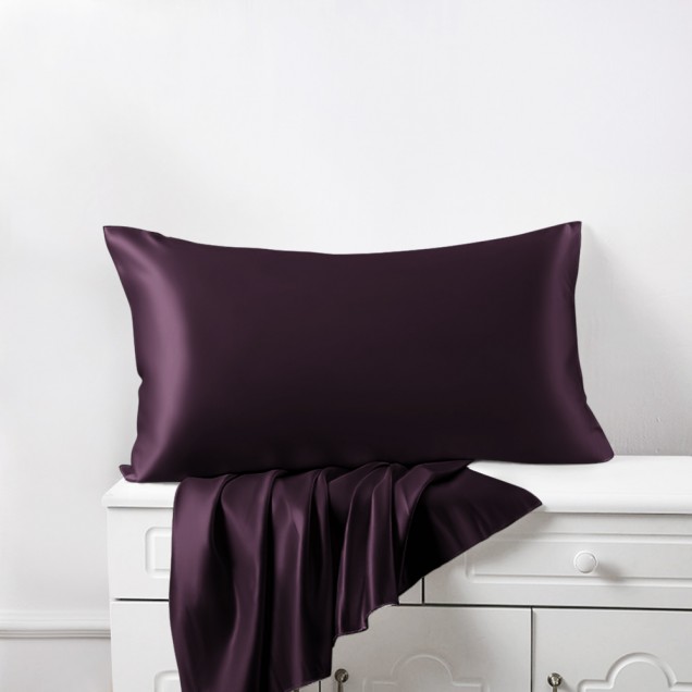 Grape Envelope 22 Momme Mulberry Silk Pillowcase Canada Grape Envelope 22 Momme Mulberry Silk Pillowcase Canada
