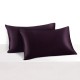 Grape 22 Momme Mulberry Silk Pillowcase with Hidden Zipper Canada Grape 22 Momme Mulberry Silk Pillowcase with Hidden Zipper Canada