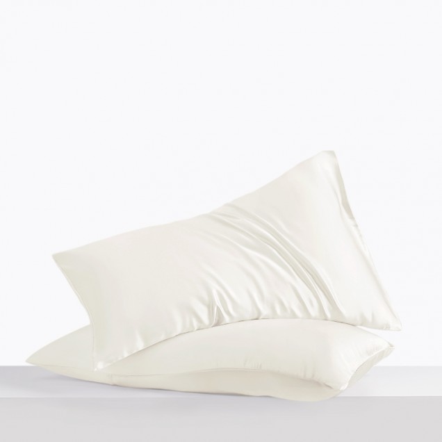 Ivory Envelope 22 Momme Mulberry Silk Pillowcase Canada Ivory Envelope 22 Momme Mulberry Silk Pillowcase Canada