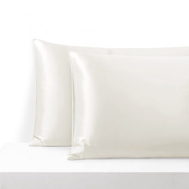 Ivory Envelope 22 Momme Mulberry Silk Pillowcase Canada Ivory Envelope 22 Momme Mulberry Silk Pillowcase Canada