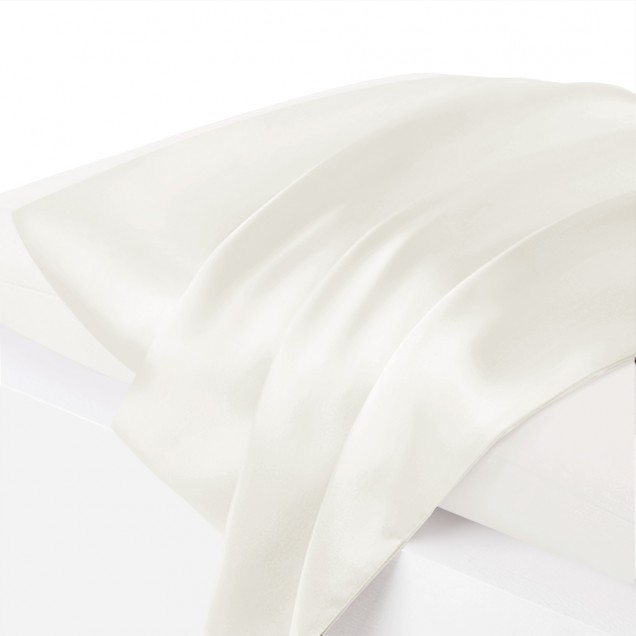 Ivory Envelope 22 Momme Mulberry Silk Pillowcase Canada Ivory Envelope 22 Momme Mulberry Silk Pillowcase Canada