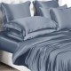 Misty Blue 22 Momme Mulberry Silk Duvet Cover Canada Misty Blue 22 Momme Mulberry Silk Duvet Cover Canada
