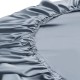 Misty Blue 22 Momme Mulberry Silk Fitted Sheet Canada Misty Blue 22 Momme Mulberry Silk Fitted Sheet Canada