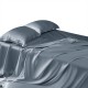 Misty Blue 22 Momme Mulberry Silk Sheet Set Canada Misty Blue 22 Momme Mulberry Silk Sheet Set Canada