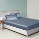 Misty Blue 22 Momme Mulberry Silk Sheet Set Canada Misty Blue 22 Momme Mulberry Silk Sheet Set Canada