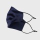 Navy & Black Double-Sided 22 Momme Silk Face Mask Canada Navy & Black Double-Sided 22 Momme Silk Face Mask Canada