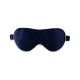 Navy & Ivory Suede Rose Silk Eye Mask Canada Navy & Ivory Suede Rose Silk Eye Mask Canada