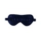 Navy & Ivory Suede Rose Silk Eye Mask Canada Navy & Ivory Suede Rose Silk Eye Mask Canada