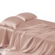 Pearl Pink 22 Momme Mulberry Silk Flat Sheet Canada Pearl Pink 22 Momme Mulberry Silk Flat Sheet Canada