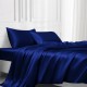 Royal Blue 22 Momme Mulberry Silk Flat Sheet Canada Royal Blue 22 Momme Mulberry Silk Flat Sheet Canada