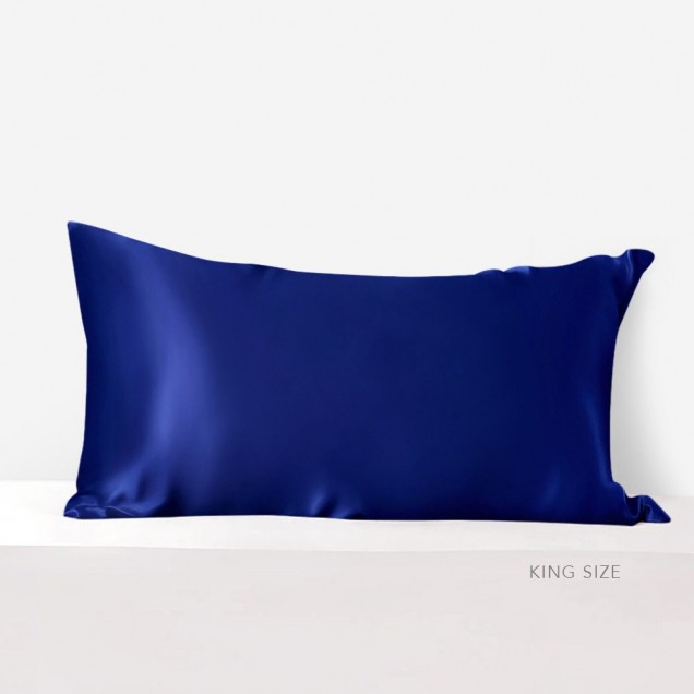 Royal Blue Envelope 22 Momme Mulberry Silk Pillowcase Canada Royal Blue Envelope 22 Momme Mulberry Silk Pillowcase Canada
