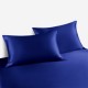 Royal Blue 22 Momme Mulberry Silk Pillowcase with Hidden Zipper Canada Royal Blue 22 Momme Mulberry Silk Pillowcase with Hidden Zipper Canada
