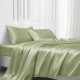 Sage Green 22 Momme Mulberry Silk Flat Sheet Canada Sage Green 22 Momme Mulberry Silk Flat Sheet Canada