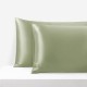 Sage Green Envelope 22 Momme Mulberry Silk Pillowcase Canada Sage Green Envelope 22 Momme Mulberry Silk Pillowcase Canada