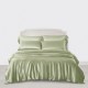 Sage Green 3 PCS 22 Momme Mulberry Silk Duvet Cover Set Canada Sage Green 3 PCS 22 Momme Mulberry Silk Duvet Cover Set Canada