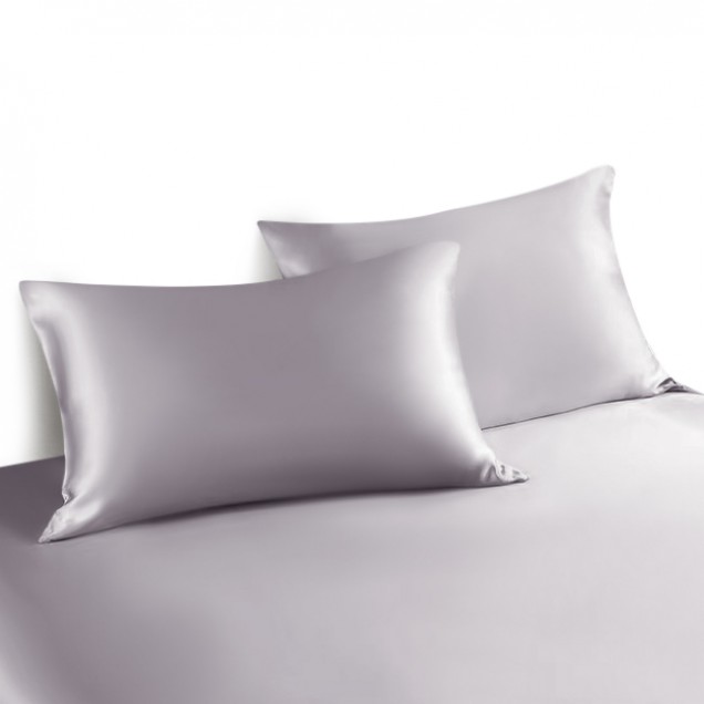 Silver Envelope 22 Momme Mulberry Silk Pillowcase Canada Silver Envelope 22 Momme Mulberry Silk Pillowcase Canada