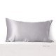 Silver 22 Momme Mulberry Silk Pillowcase with Hidden Zipper Canada Silver 22 Momme Mulberry Silk Pillowcase with Hidden Zipper Canada