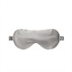 Silver & Ivory Suede Rose Silk Eye Mask Canada