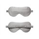 Silver & Ivory Suede Rose Silk Eye Mask Canada